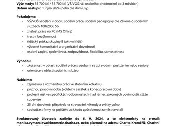 Sociální pracovník/pracovnice